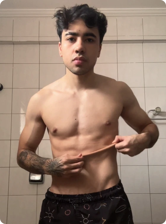 Depois — 2500 kcal por dia